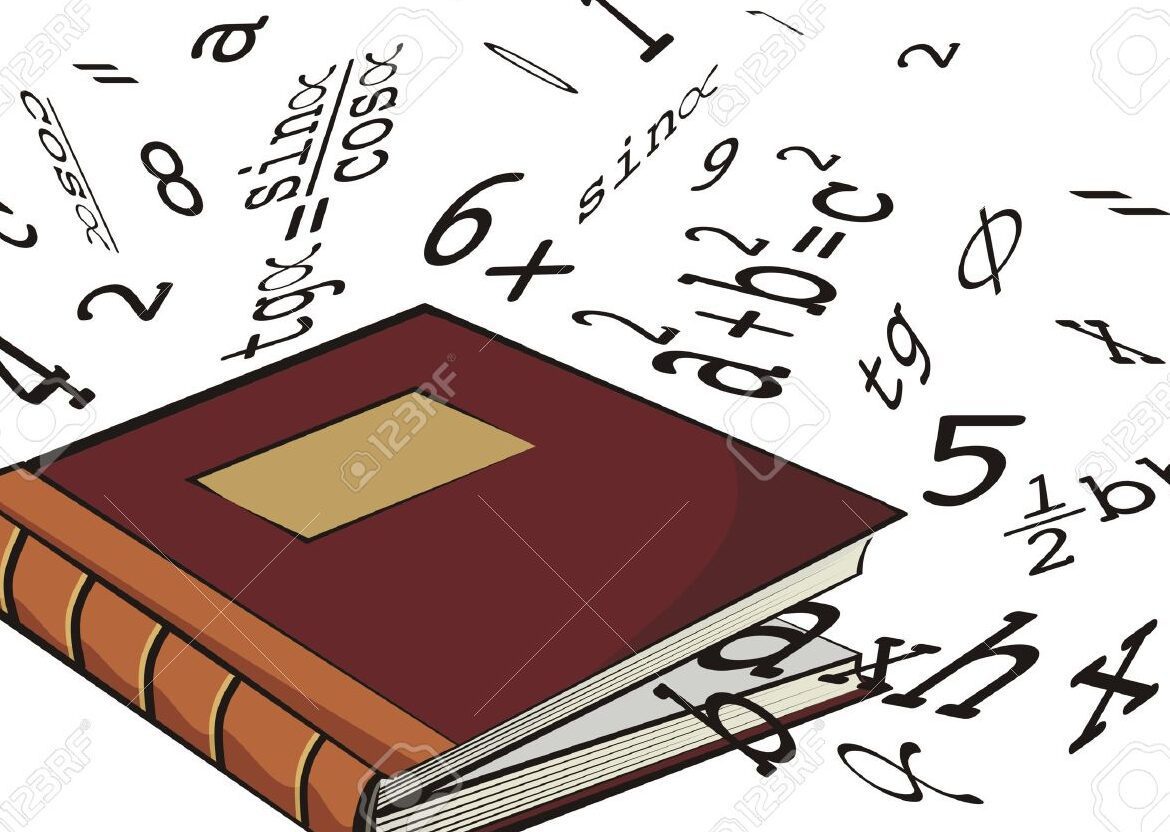 una imagen de un libro abierto con formulas matematicas escritas en el